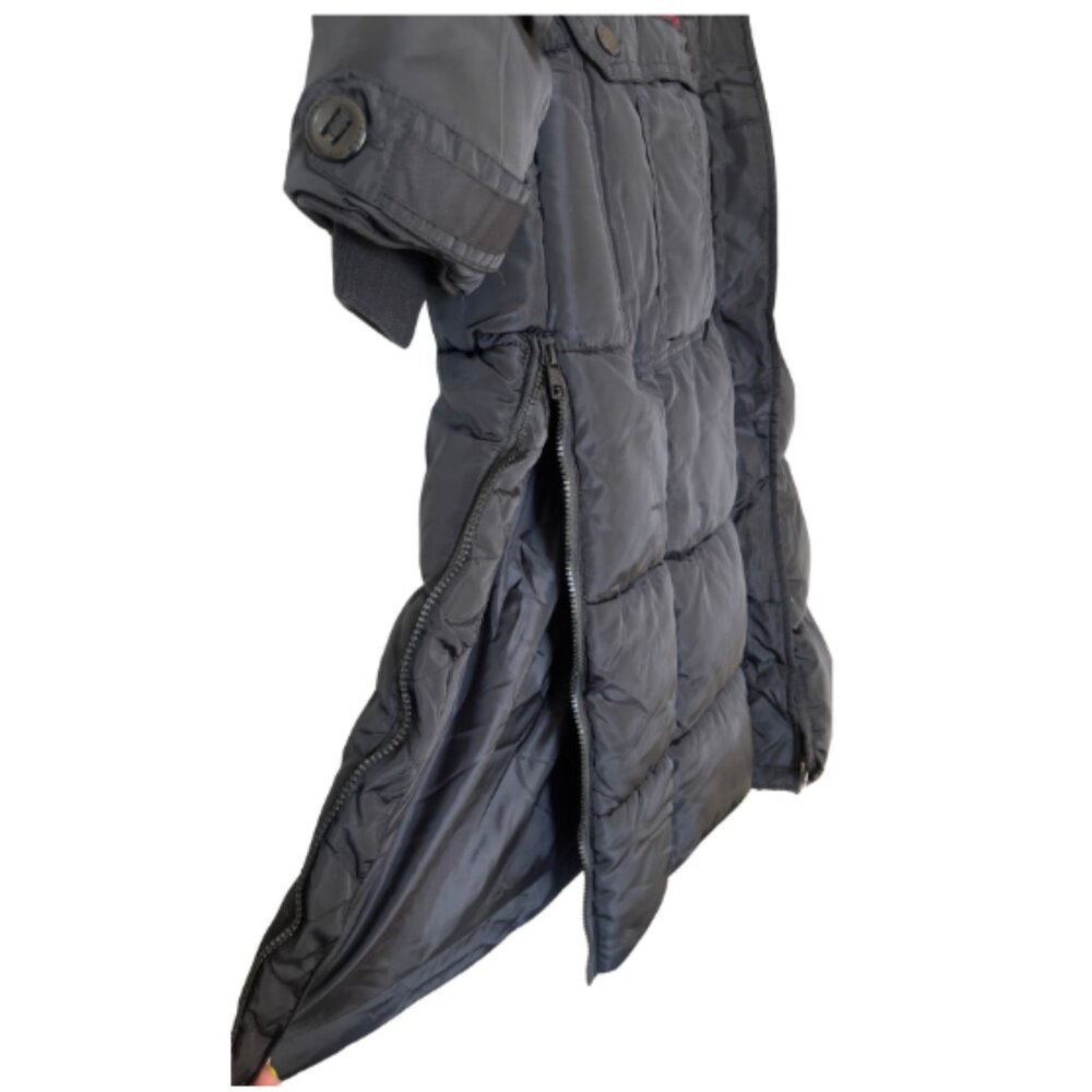 Canada Weather Gear Women’s Longline Black Puffer Parka - Picture 11 of 14